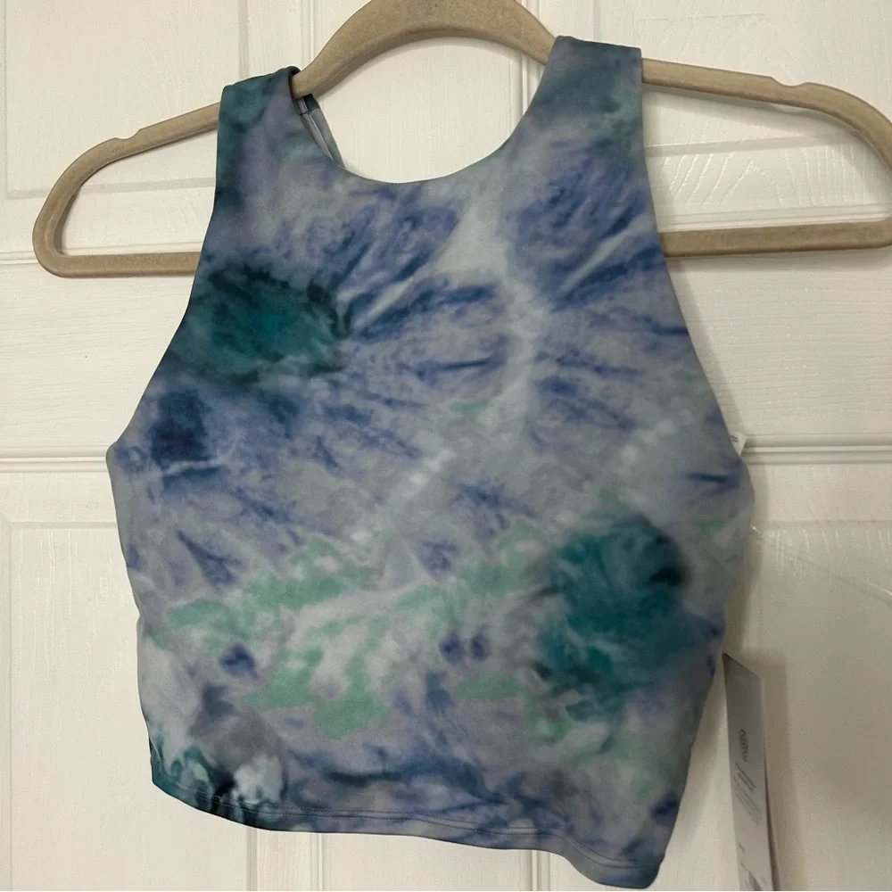 Athleta Conscious Crop Printed Bra